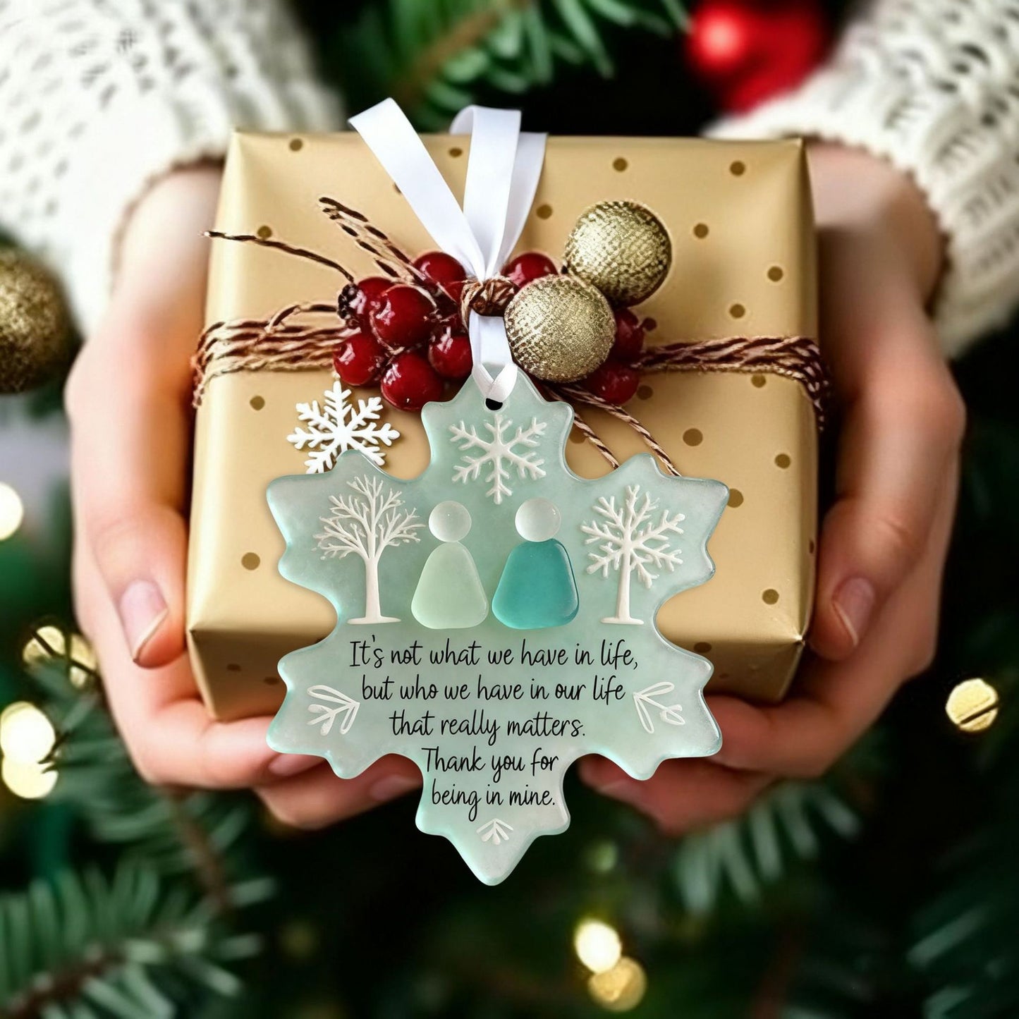 Handmade Art  3D Novelty Accent snowflake
