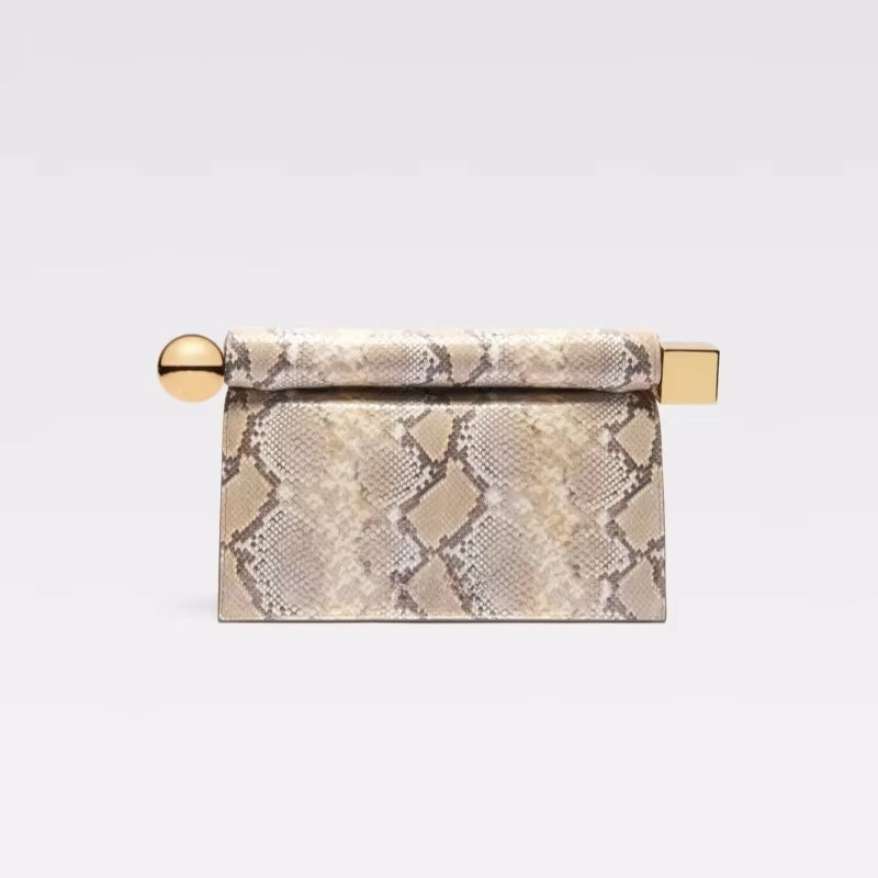 Luxury Designer Handbag for Women, New Fashion Take-out Clutch with Metal, Dreses Purses Prom Bag for Ladies, Premium Style